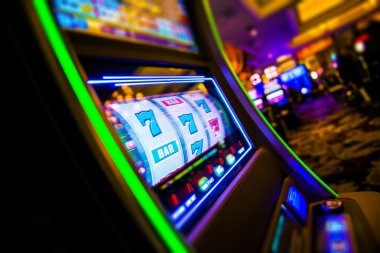 Slot interface — reels, paylines, and stake controls Slot game interface showing reels and paylines on nanastoto login